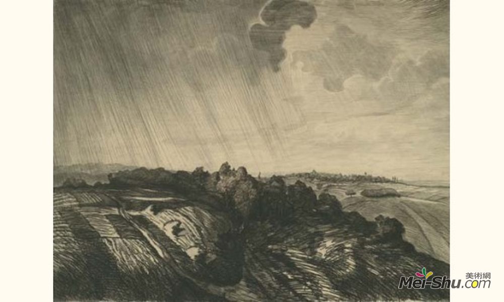 索菲尔·史坦林(Theophile Steinlen)高清作品《路槽库尔迪芒什》
