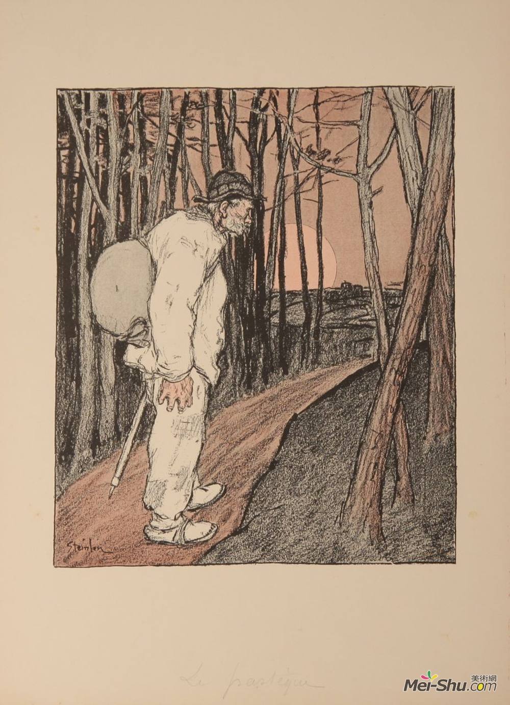 索菲尔·史坦林(Theophile Steinlen)高清作品《舍米诺》