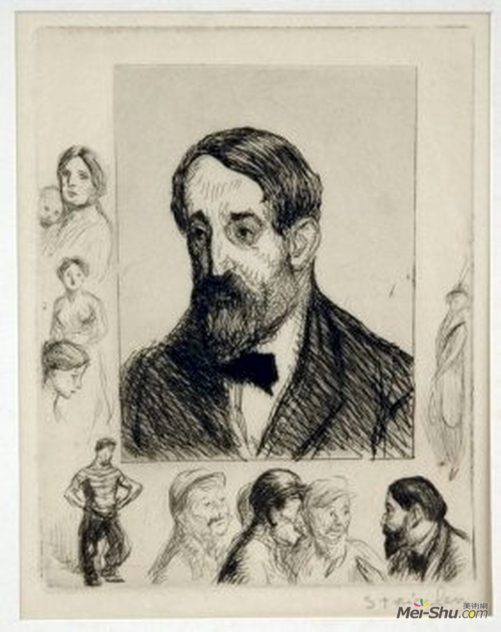 索菲尔·史坦林(Theophile Steinlen)高清作品《杰汉理查斯》