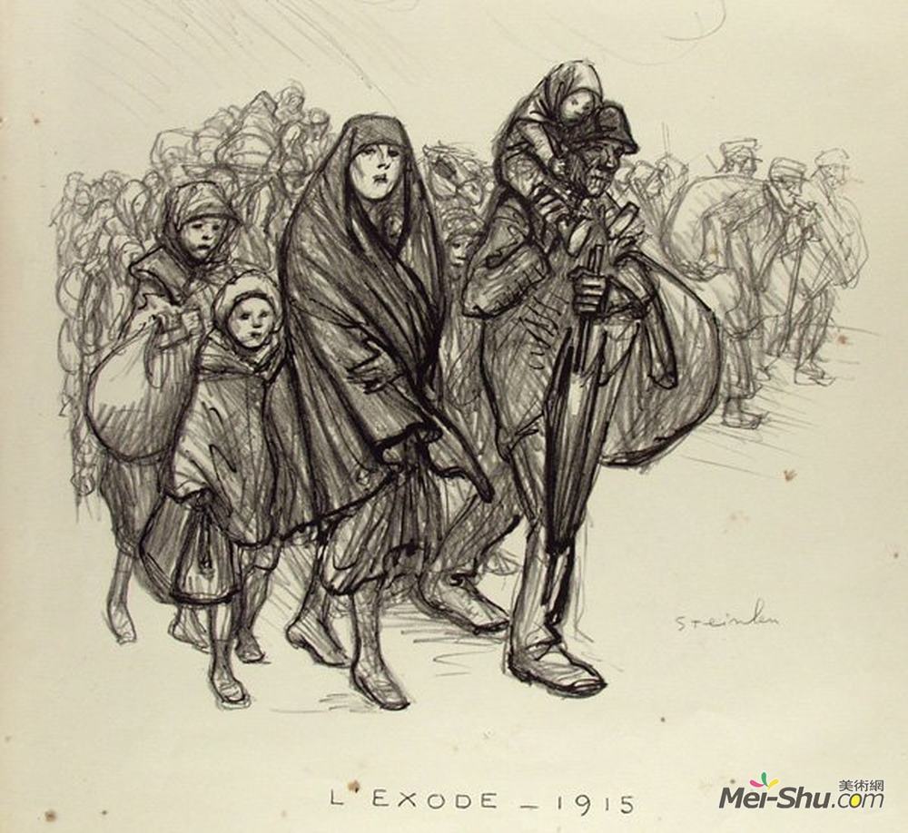索菲尔·史坦林(Theophile Steinlen)高清作品《洛克德》