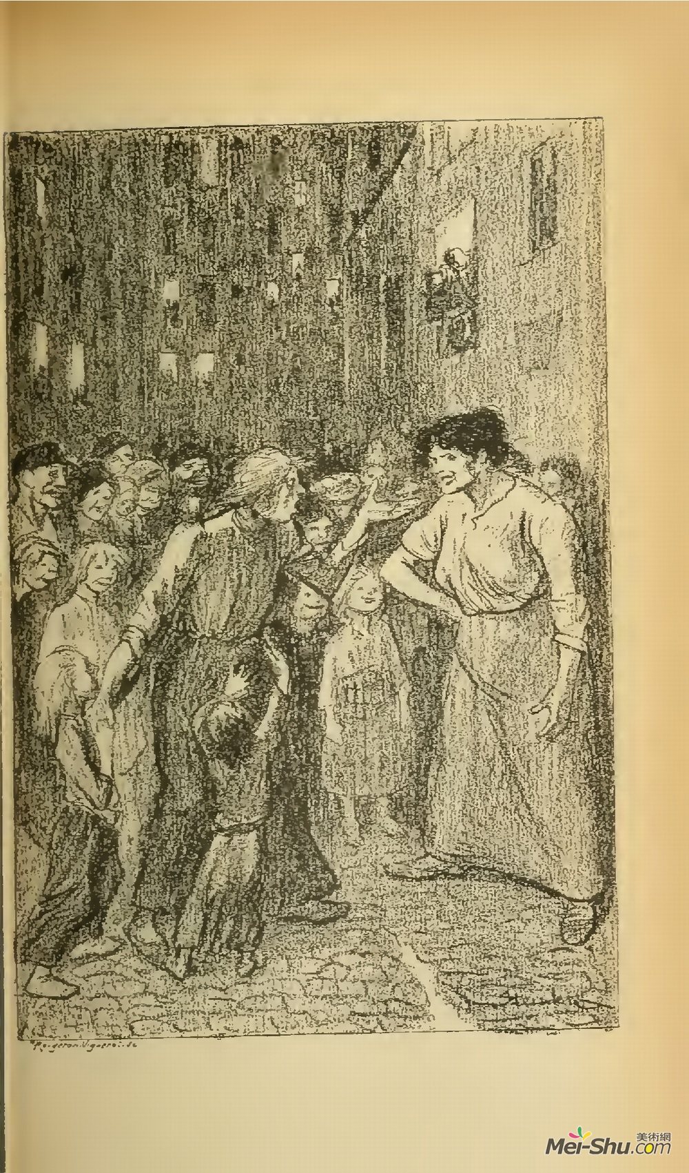 索菲尔·史坦林(Theophile Steinlen)高清作品《胭脂红》