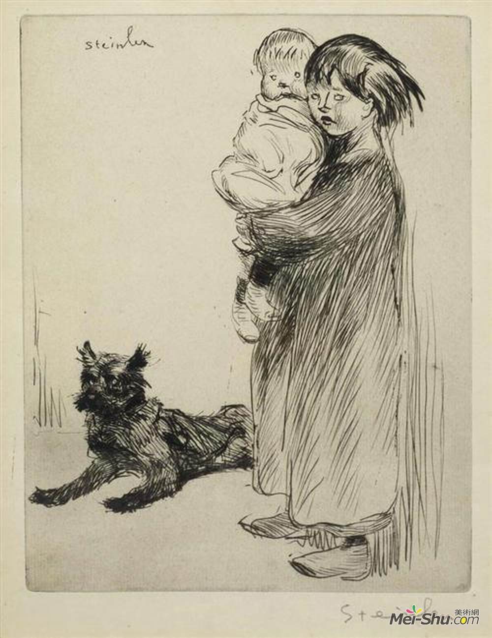 索菲尔·史坦林(Theophile Steinlen)高清作品《拉格兰德苏尔》