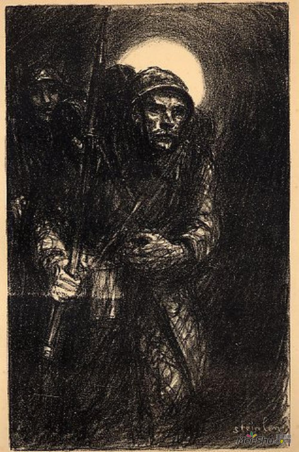 索菲尔·史坦林(Theophile Steinlen)高清作品《拉盖尔》