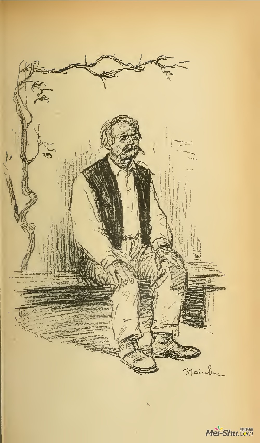索菲尔·史坦林(Theophile Steinlen)高清作品《拉维涅胭脂》