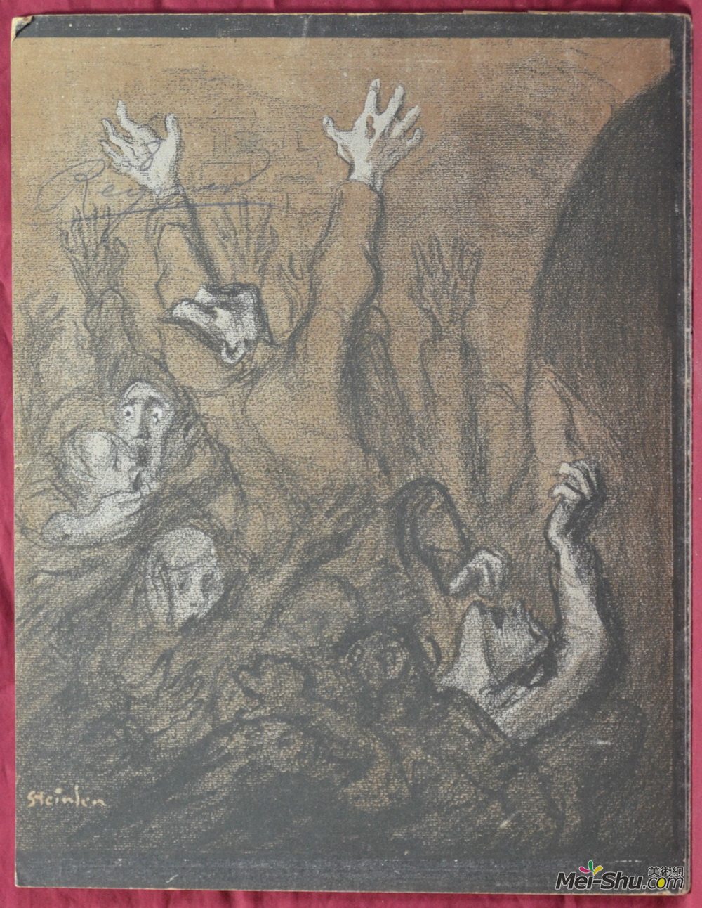 索菲尔·史坦林(Theophile Steinlen)高清作品《地铁地铁》