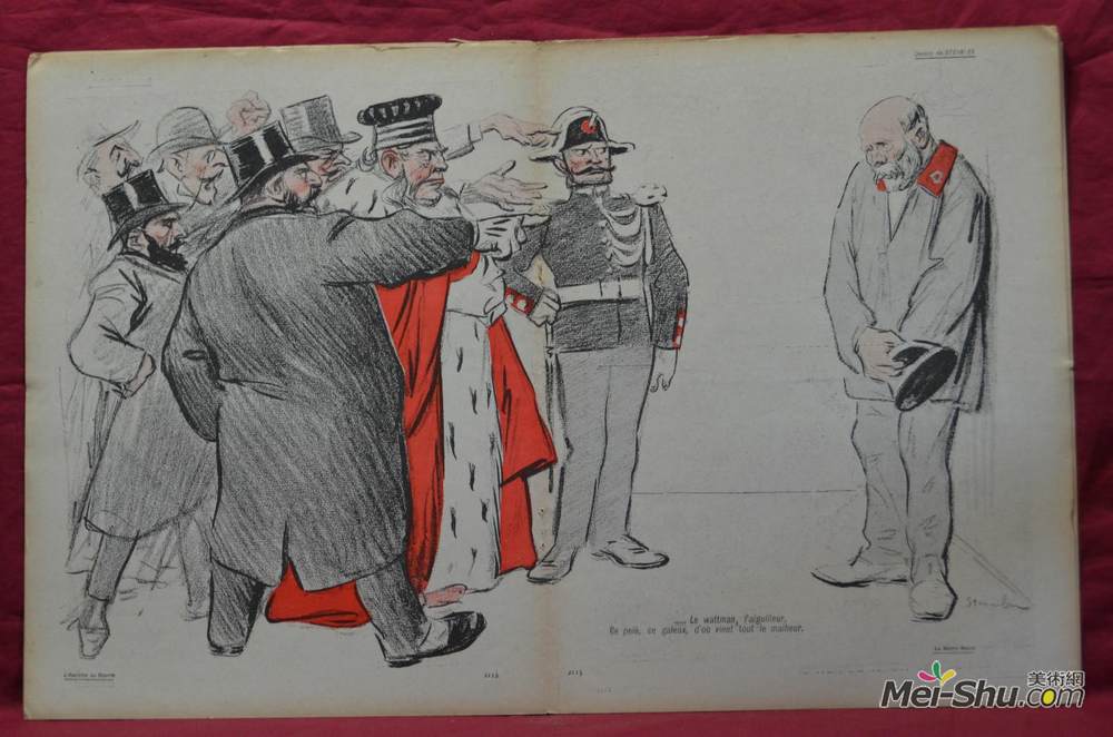 索菲尔·史坦林(Theophile Steinlen)高清作品《地铁地铁》