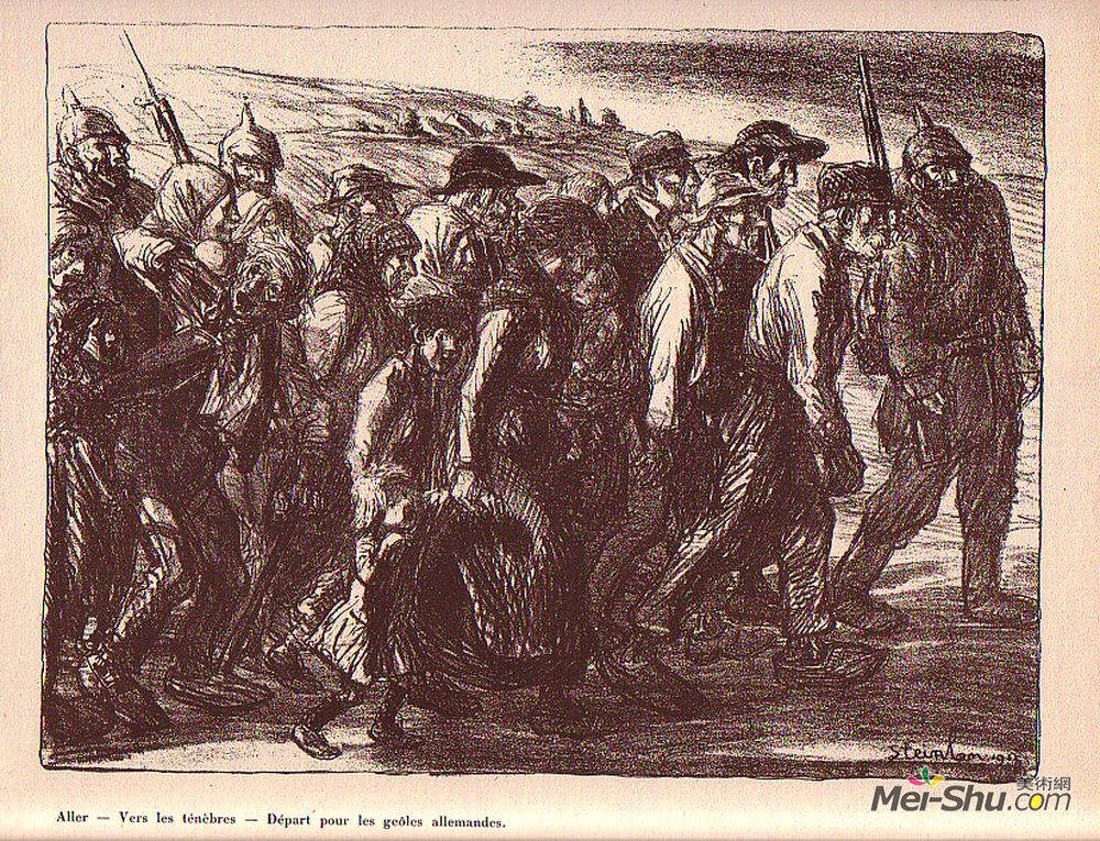 索菲尔·史坦林(Theophile Steinlen)高清作品《文明客栈》