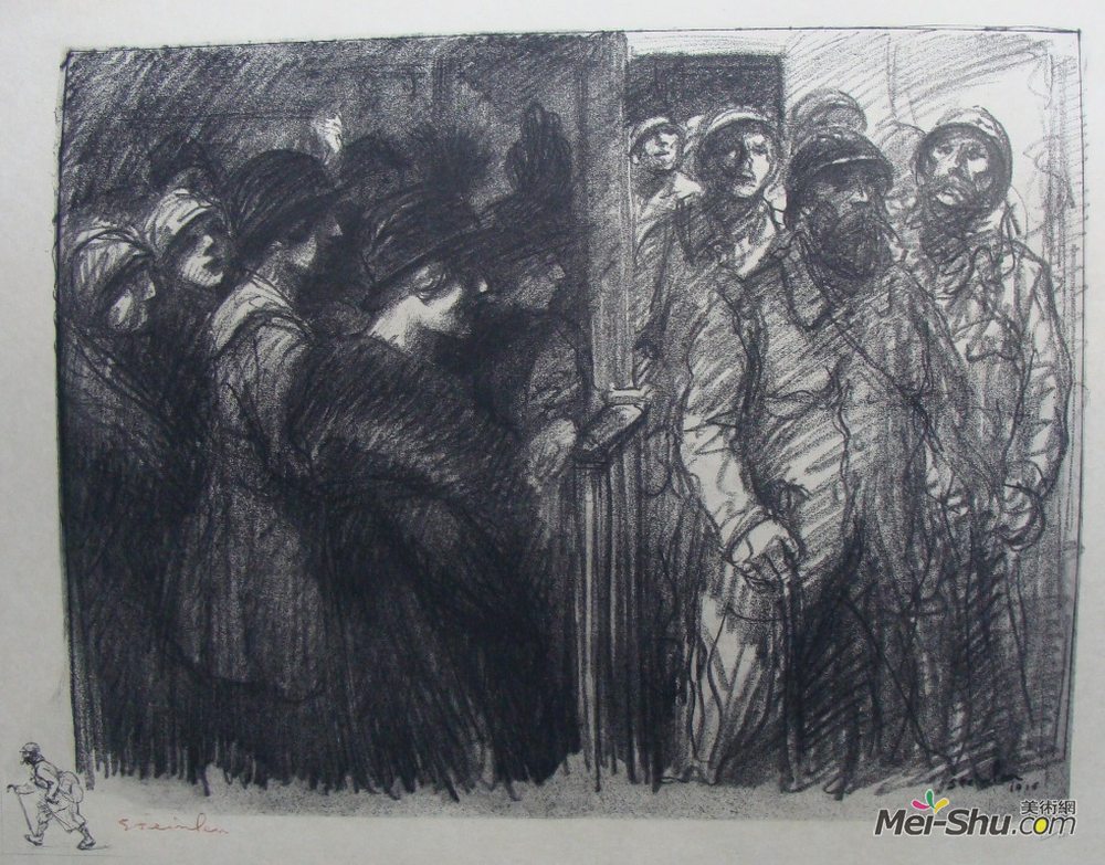 索菲尔·史坦林(Theophile Steinlen)高清作品《莱瓦西拉斯》