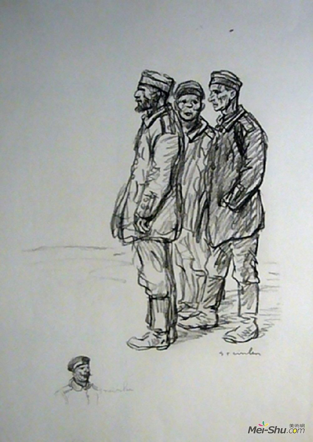 索菲尔·史坦林(Theophile Steinlen)高清作品《犯人博克斯》