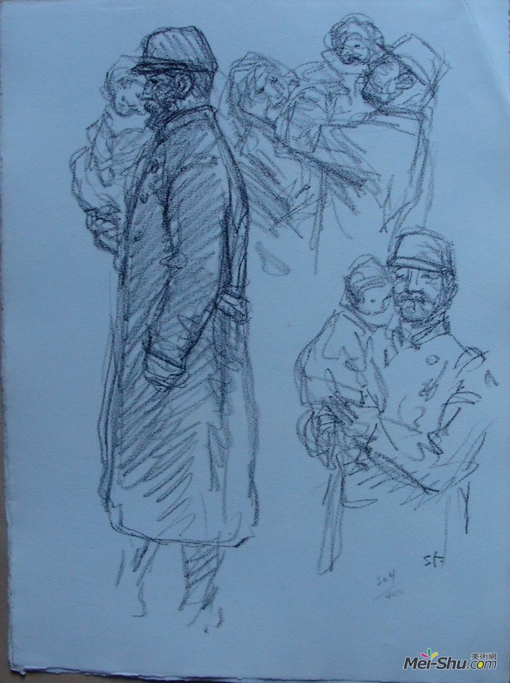 索菲尔·史坦林(Theophile Steinlen)高清作品《一个多月以前评论》