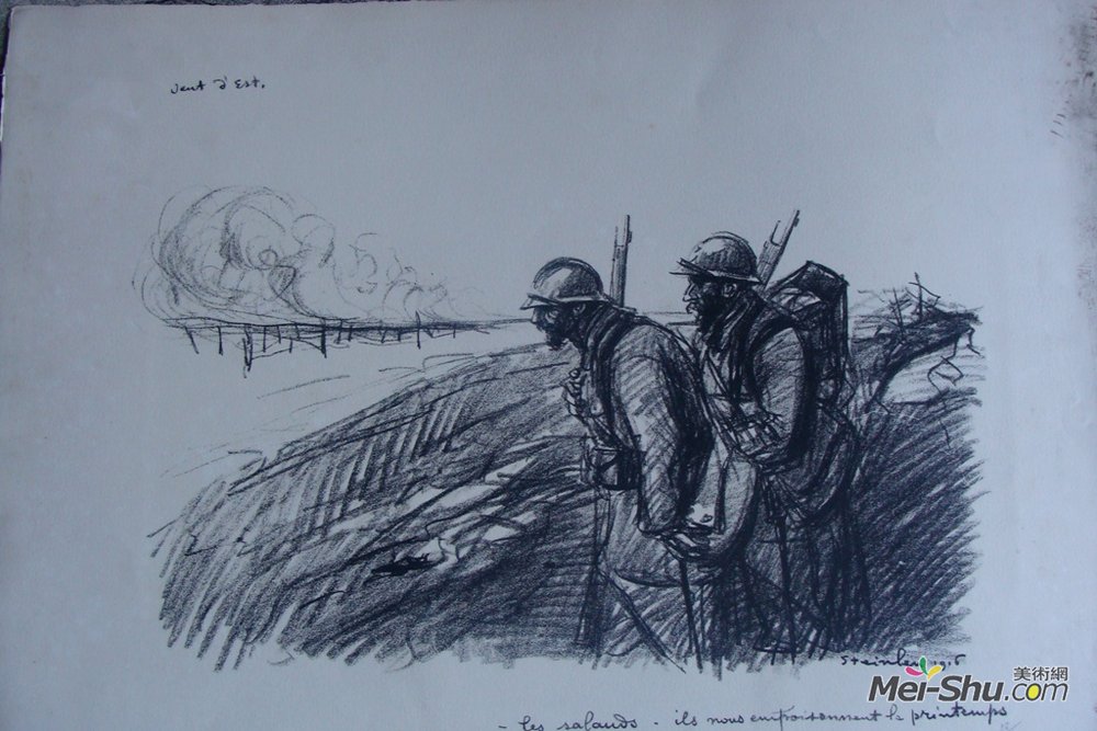 索菲尔·史坦林(Theophile Steinlen)高清作品《排气口》