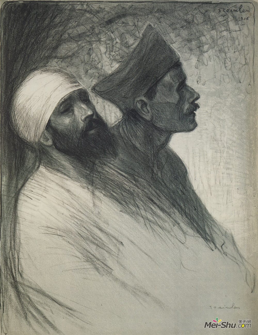 索菲尔·史坦林(Theophile Steinlen)高清作品《夏威特》
