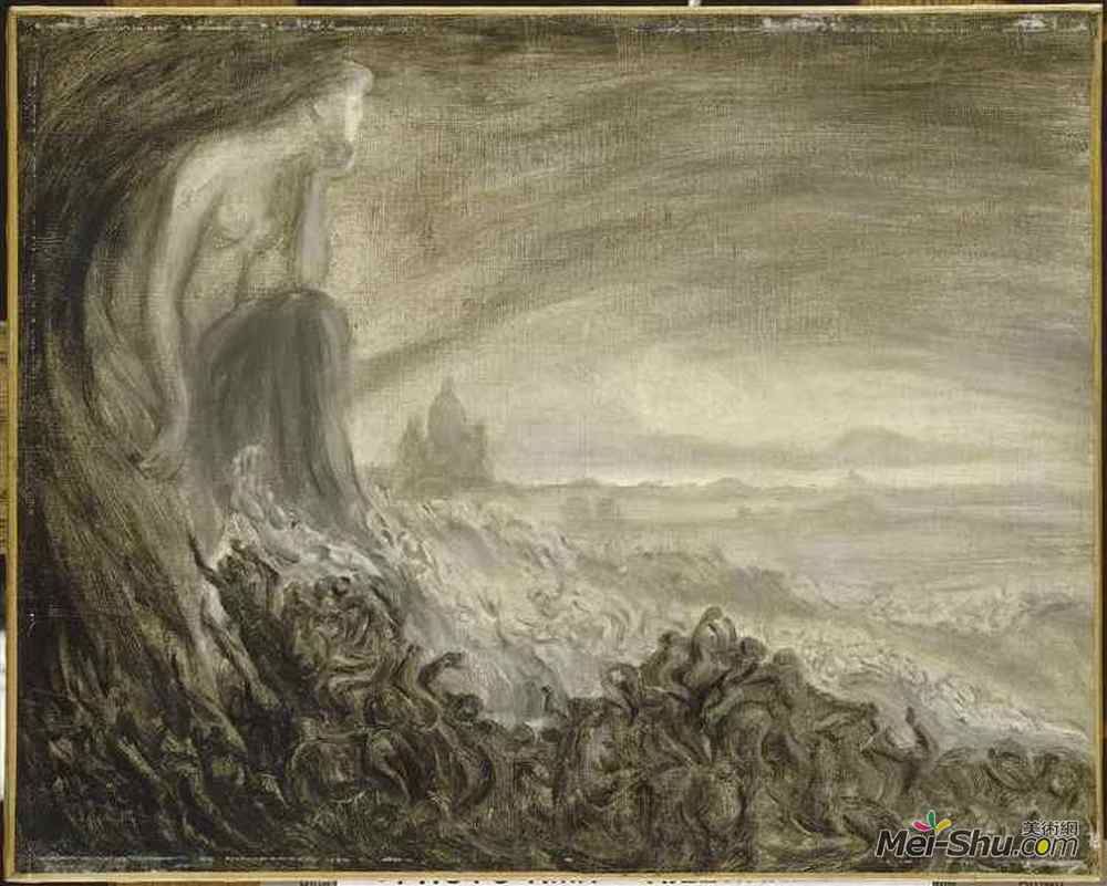索菲尔·史坦林(Theophile Steinlen)高清作品《巴黎愿景》