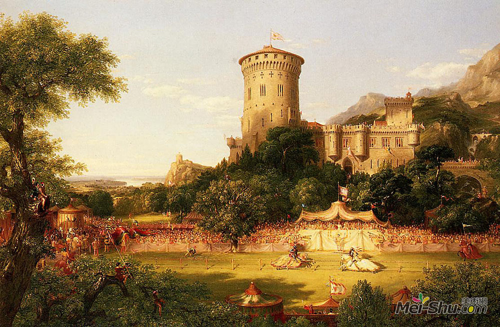 托马斯·科尔(Thomas Cole)高清作品《过去》