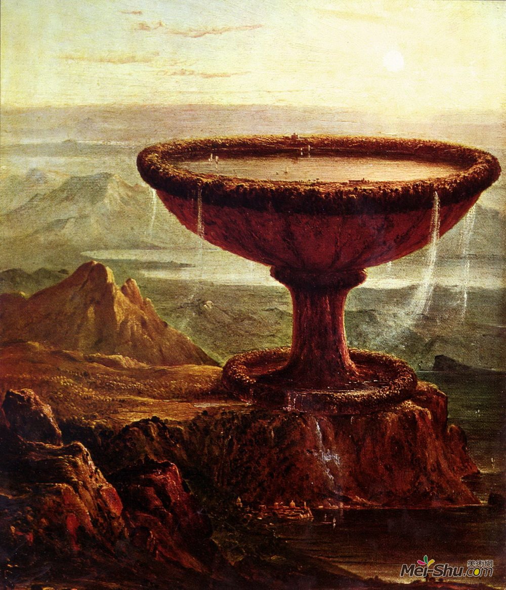 托马斯·科尔(Thomas Cole)高清作品《泰坦的高脚杯》