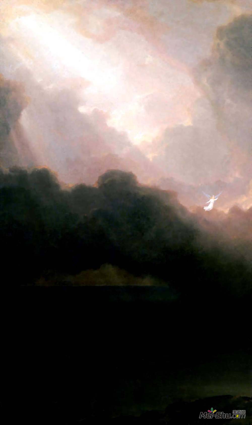 托马斯·科尔(Thomas Cole)高清作品《生命之旅：晚年（细节）》