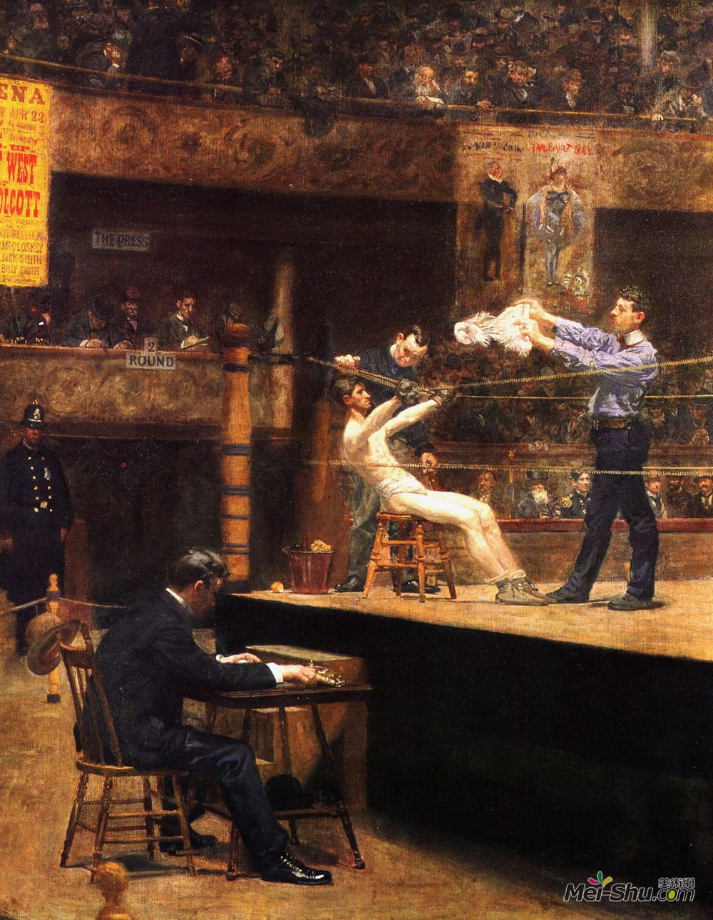 托马斯·伊肯斯(Thomas Eakins)高清作品《两轮之间》