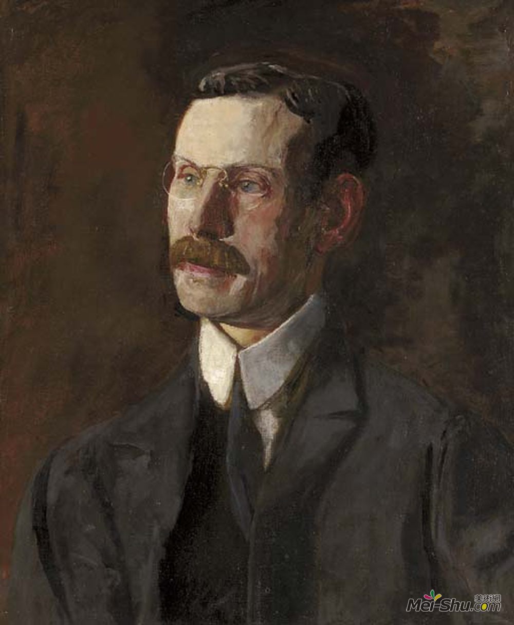 托马斯·伊肯斯(Thomas Eakins)高清作品《厄内斯特李帕克》