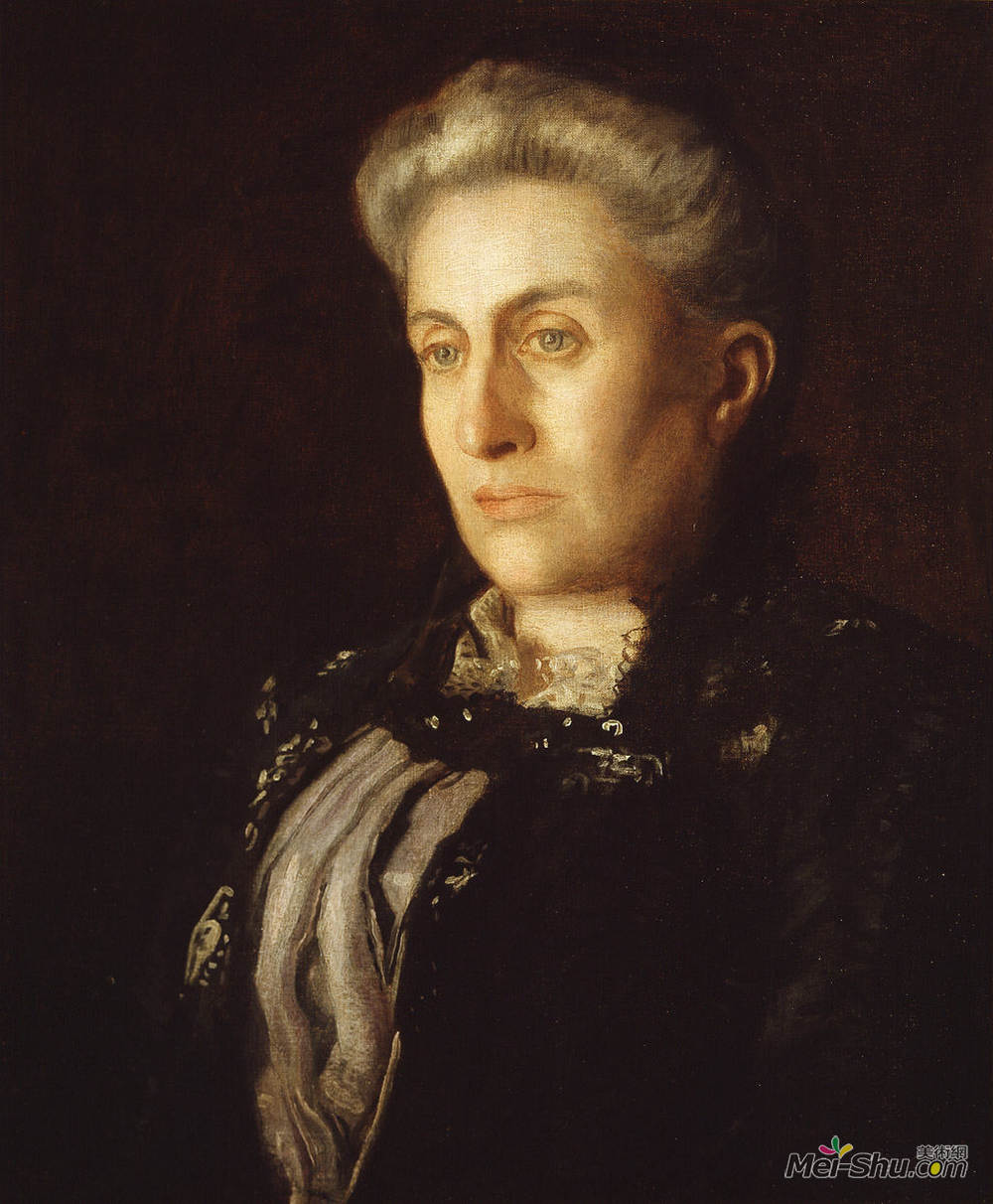 托马斯·伊肯斯(Thomas Eakins)高清作品《李察夫人日》