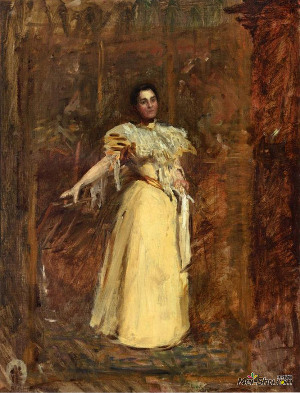 托马斯·伊肯斯(Thomas Eakins)高清作品《绘画》