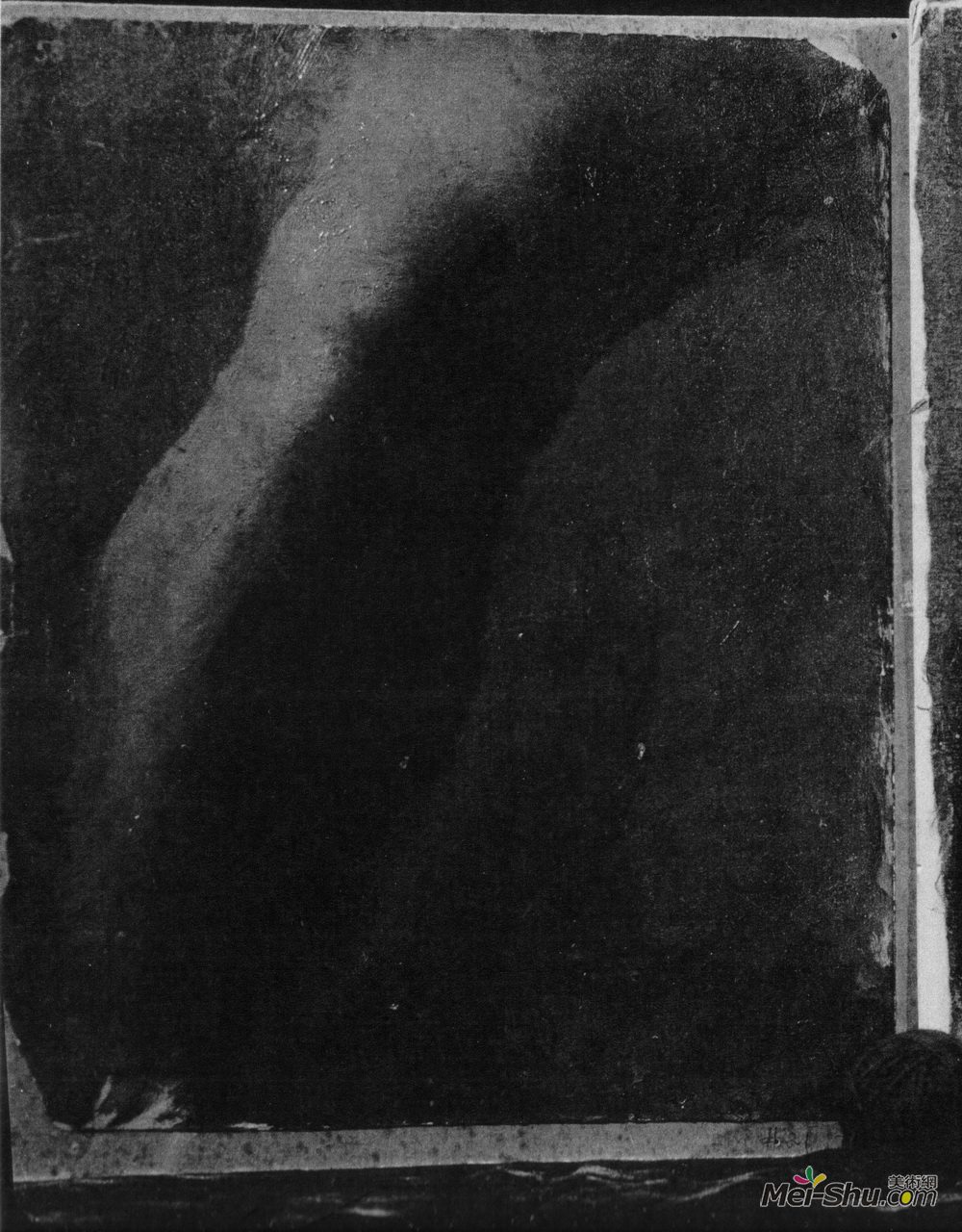 托马斯·伊肯斯(Thomas Eakins)高清作品《腿的研究》