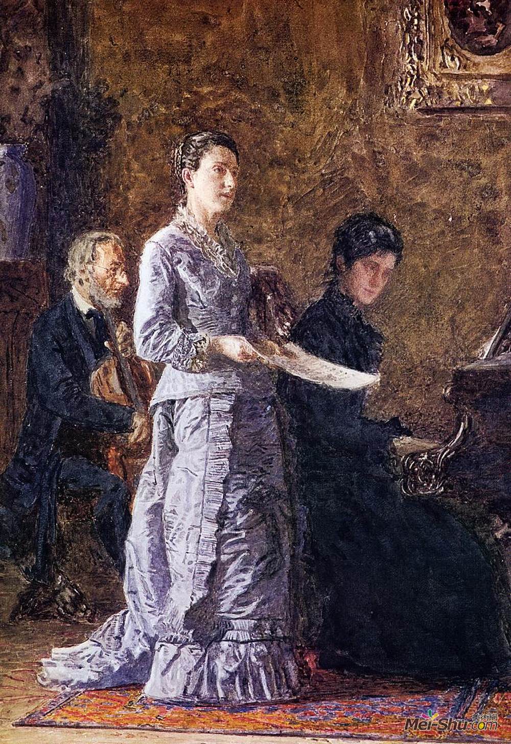 托马斯·伊肯斯(Thomas Eakins)高清作品《可怜的人》