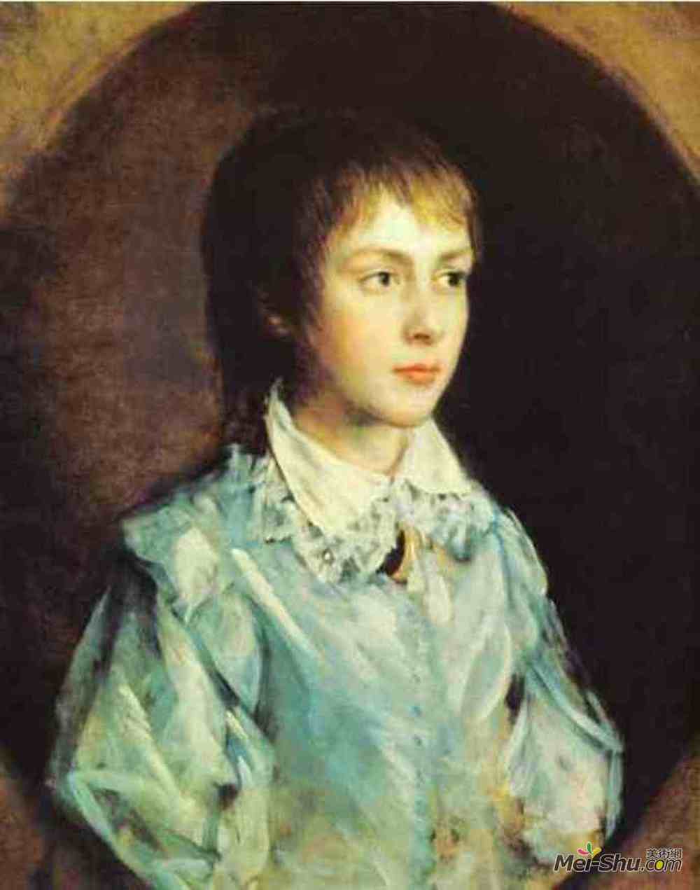 托马斯·庚斯博罗(Thomas Gainsborough)高清作品《爱德华李察加德纳》