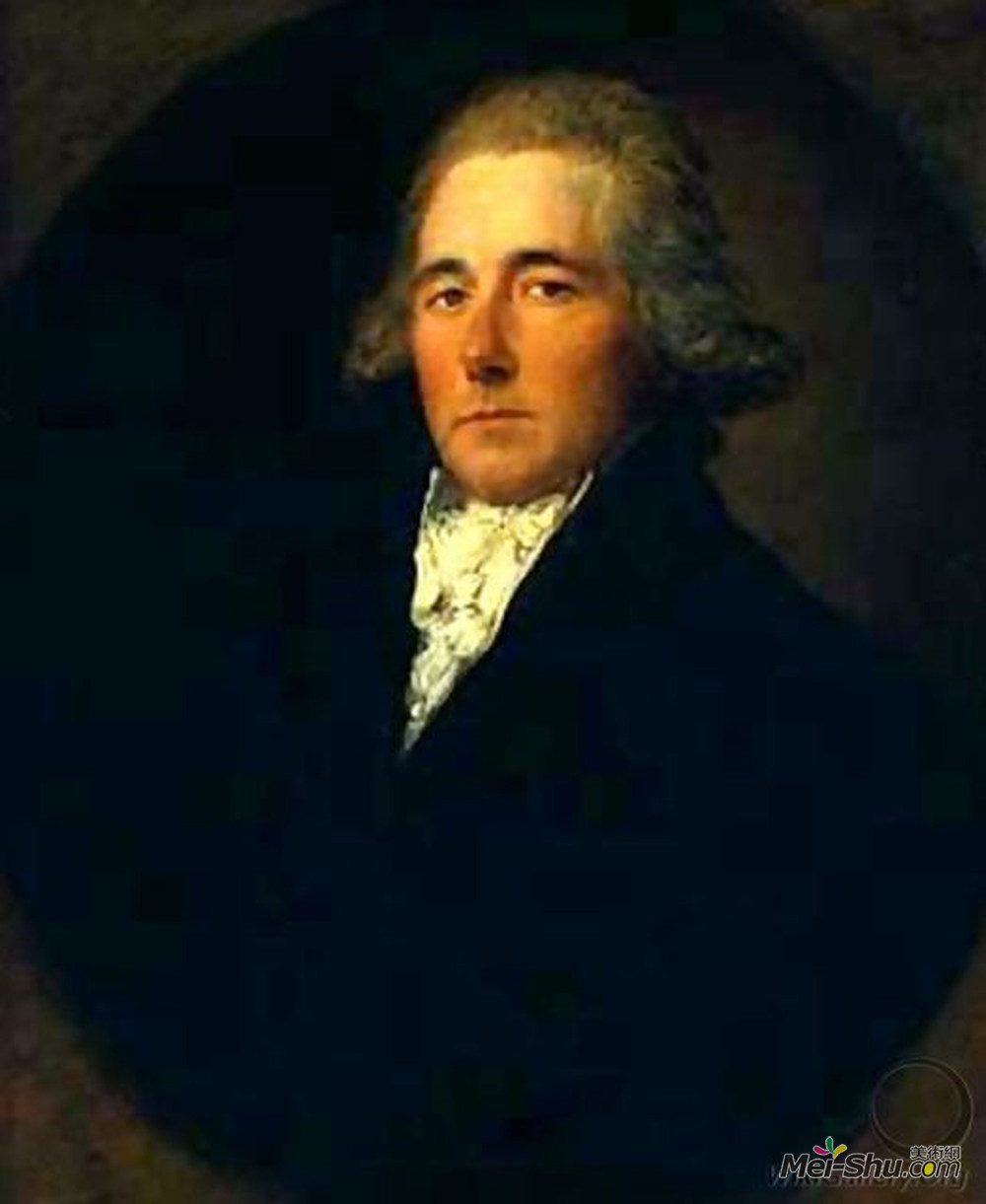 托马斯·庚斯博罗(Thomas Gainsborough)高清作品《亨利·巴特·杜德利爵士》