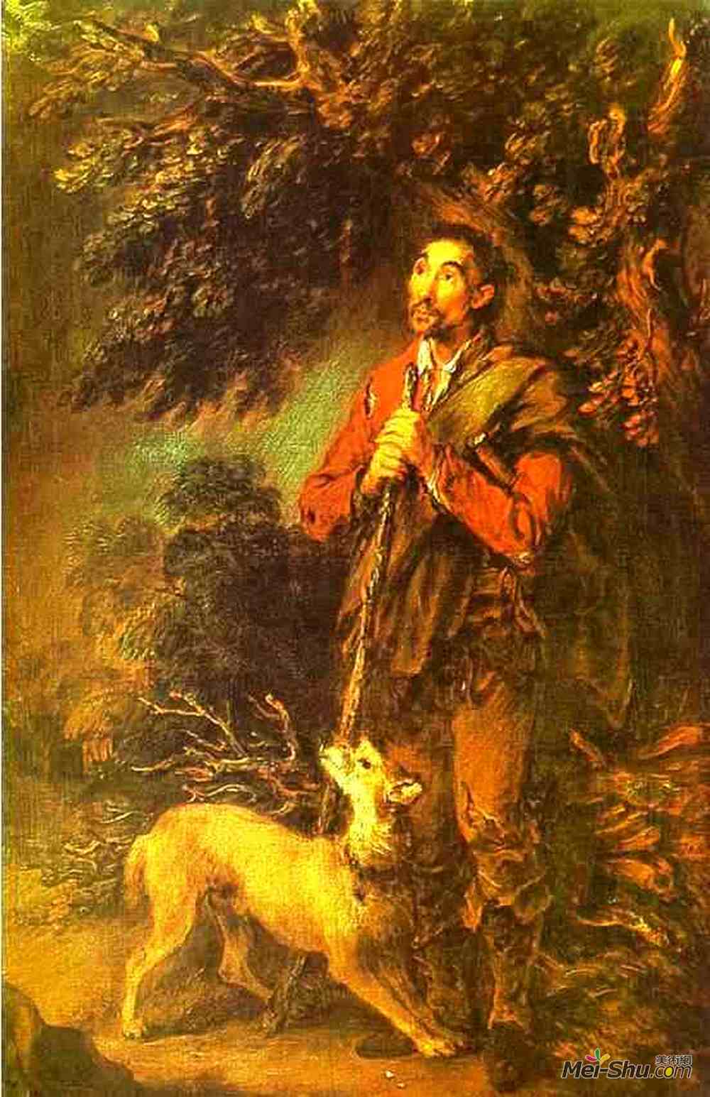 托马斯·庚斯博罗(Thomas Gainsborough)高清作品《樵夫》