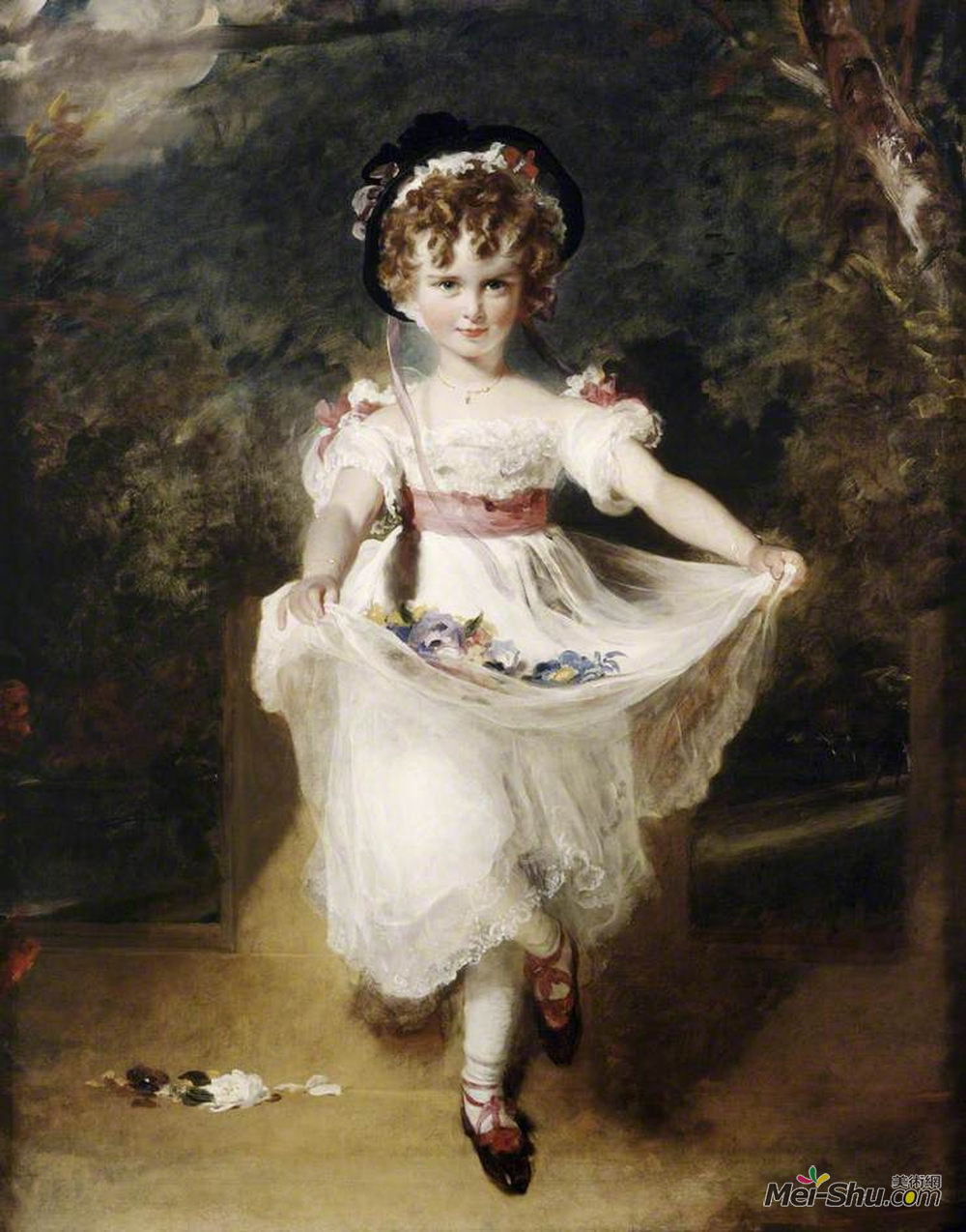 托马斯·劳伦斯(Thomas Lawrence)高清作品《默里小姐》