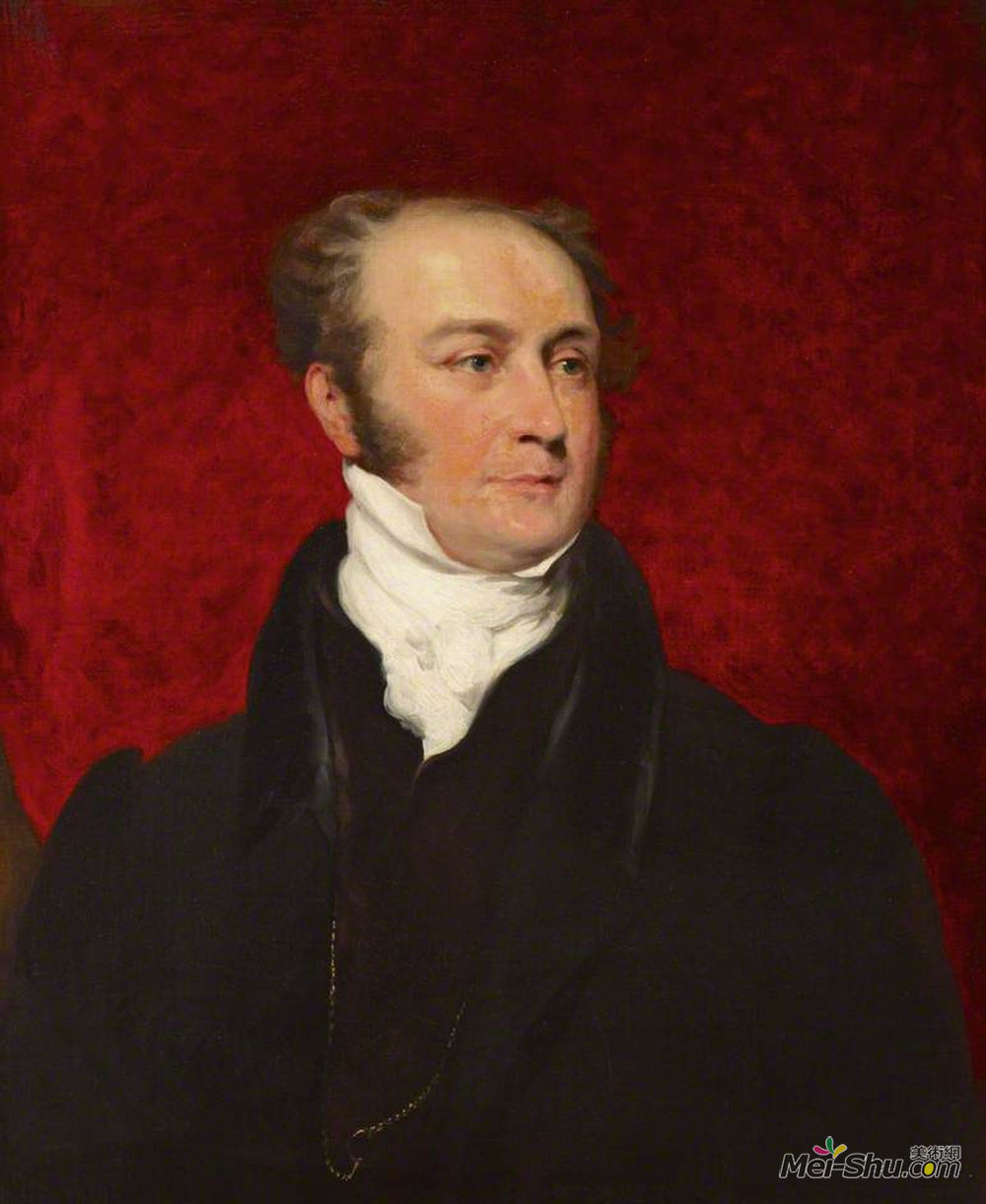 托马斯·劳伦斯(Thomas Lawrence)高清作品《Sir Astley Paston Cooper》