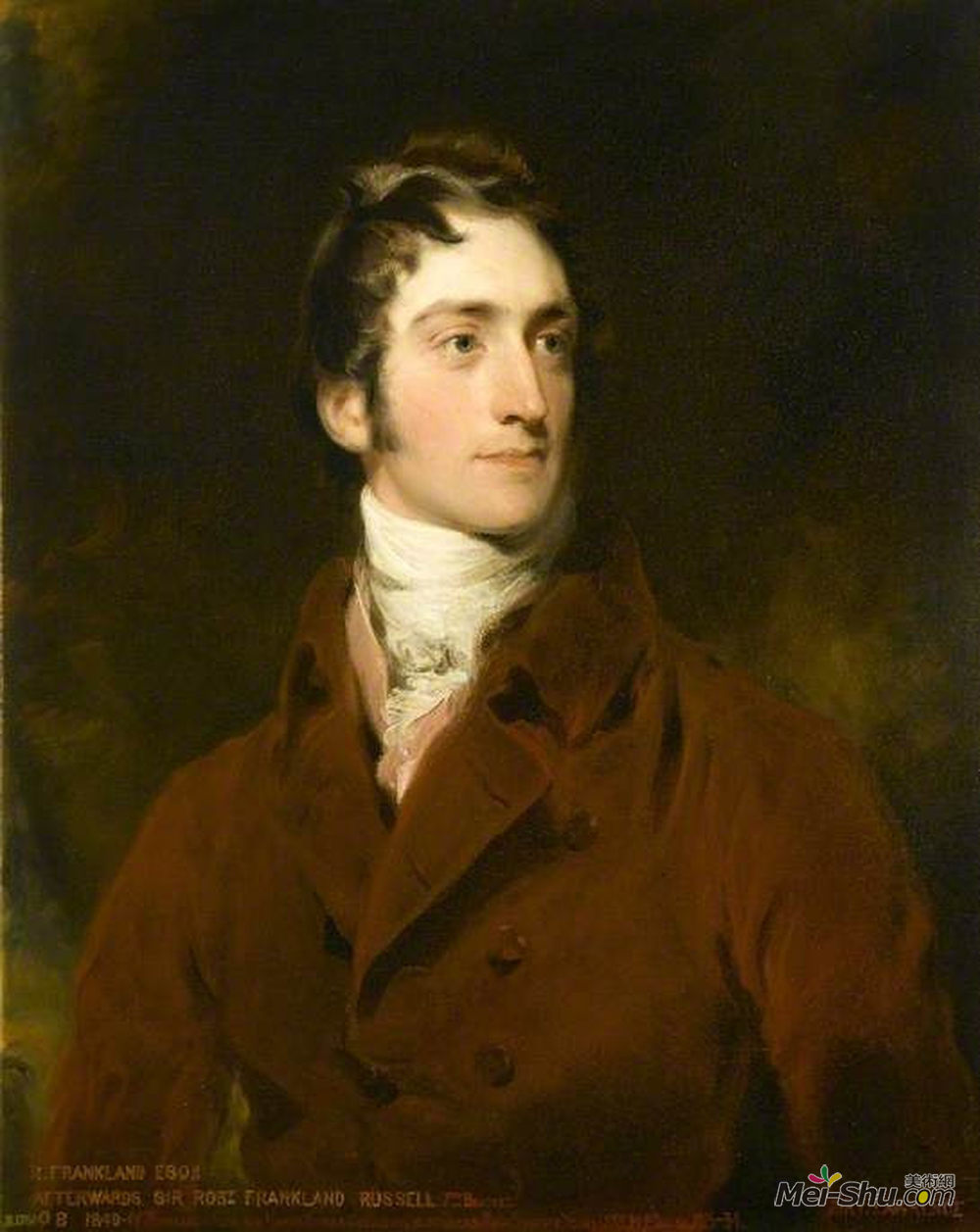 《弗兰克兰先生罗伯特罗素》托马斯·劳伦斯(thomas lawrence)高清