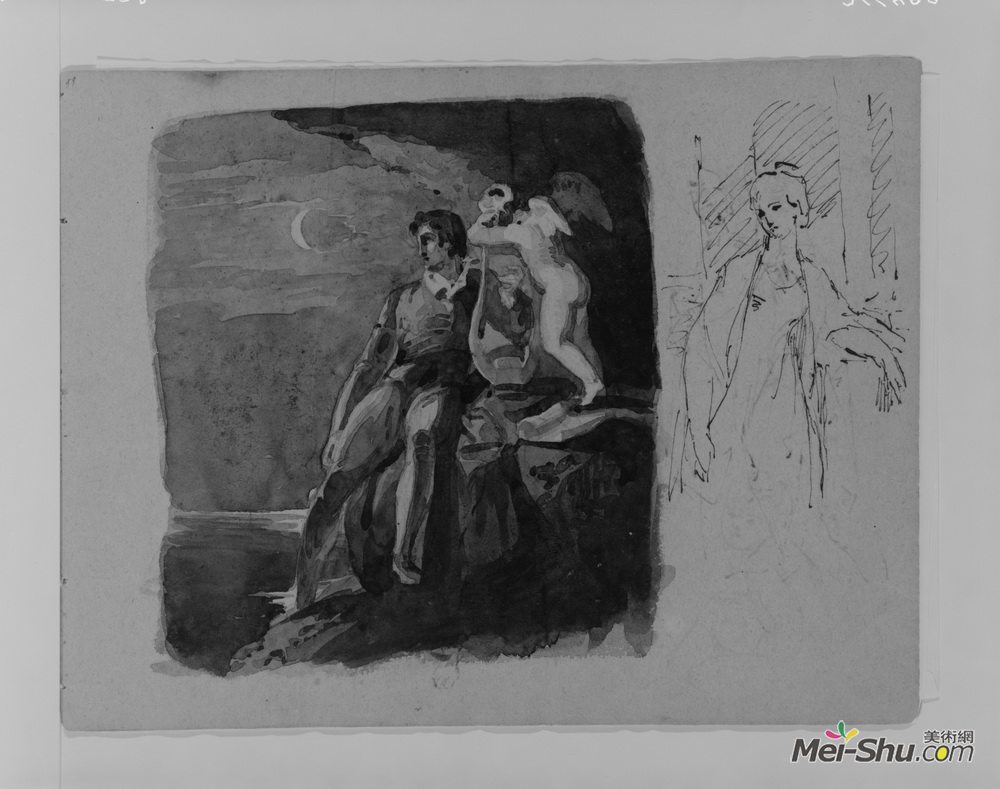 托马斯·苏利(Thomas Sully)高清作品《从写生簿》