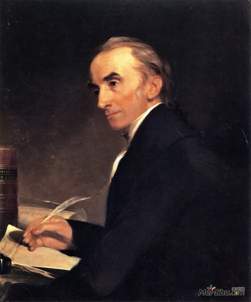 托马斯·苏利(Thomas Sully)高清作品《霍普金森》