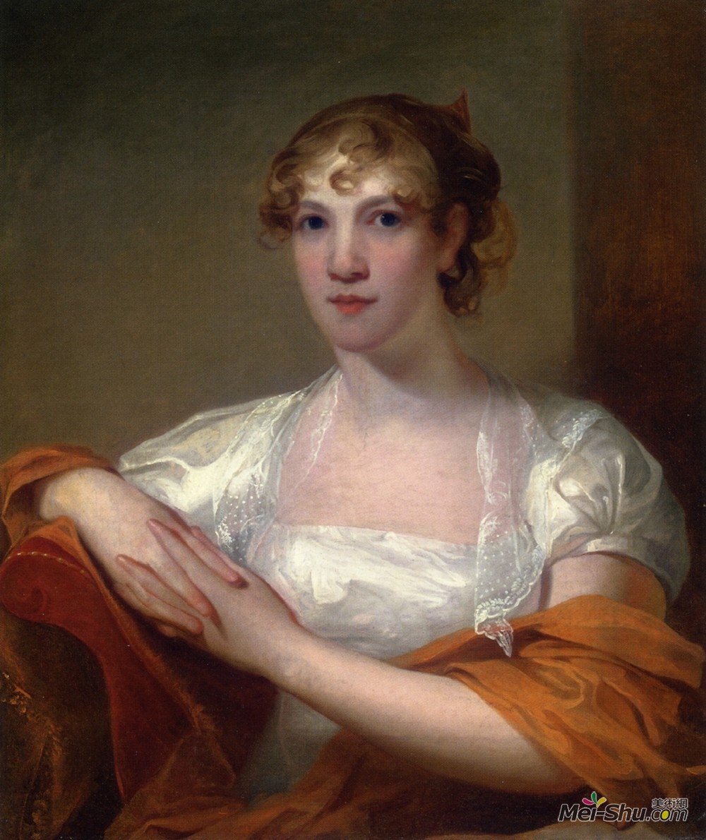 托马斯·苏利(Thomas Sully)高清作品《玛丽梅尔斯海尔》