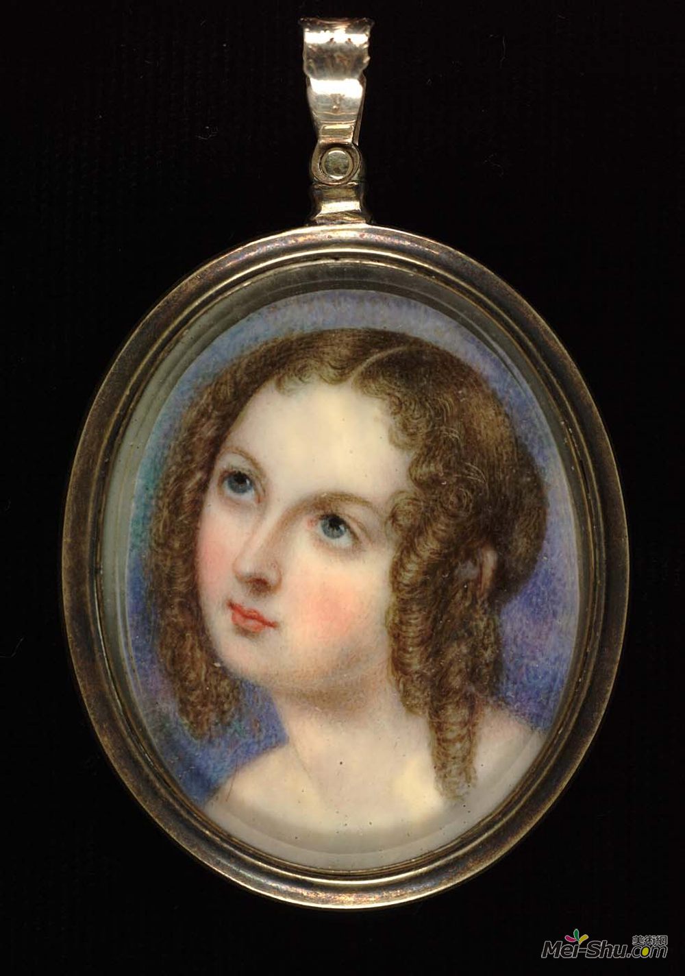 托马斯·苏利(Thomas Sully)高清作品《玛丽·沃尔什·麦克布莱尔》