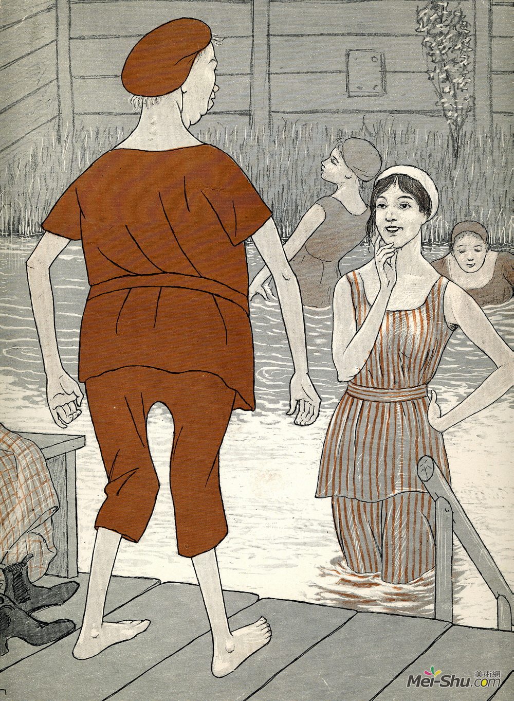 托马斯·特奥多尔·海涅(Thomas Theodor Heine)高清作品《来自Thorheiten》