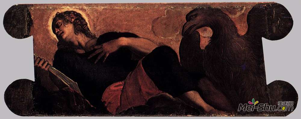 丁托莱托(Tintoretto)高清作品《圣约翰福音传教士的寓言》