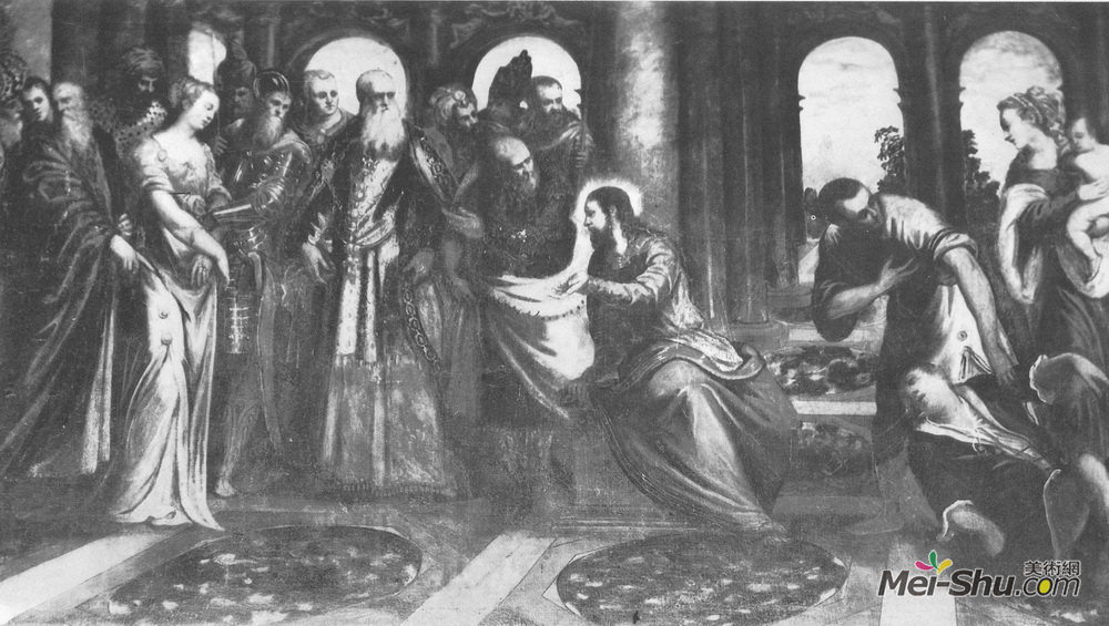 丁托莱托(Tintoretto)高清作品《基督》
