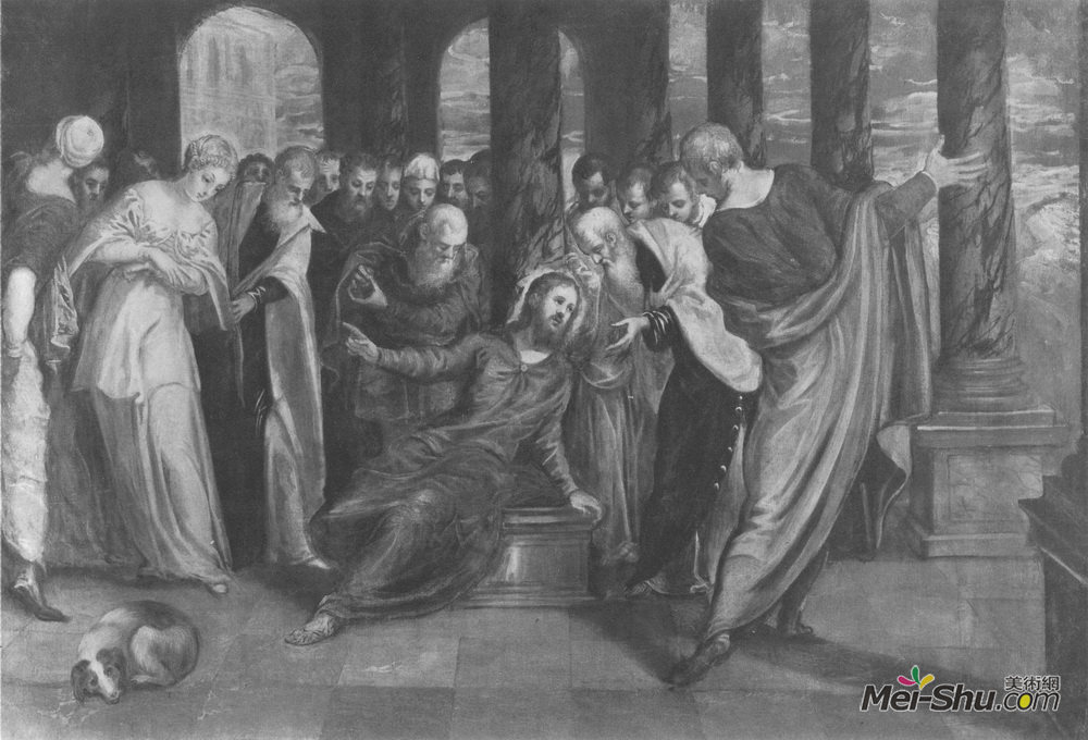 丁托莱托(Tintoretto)高清作品《基督》