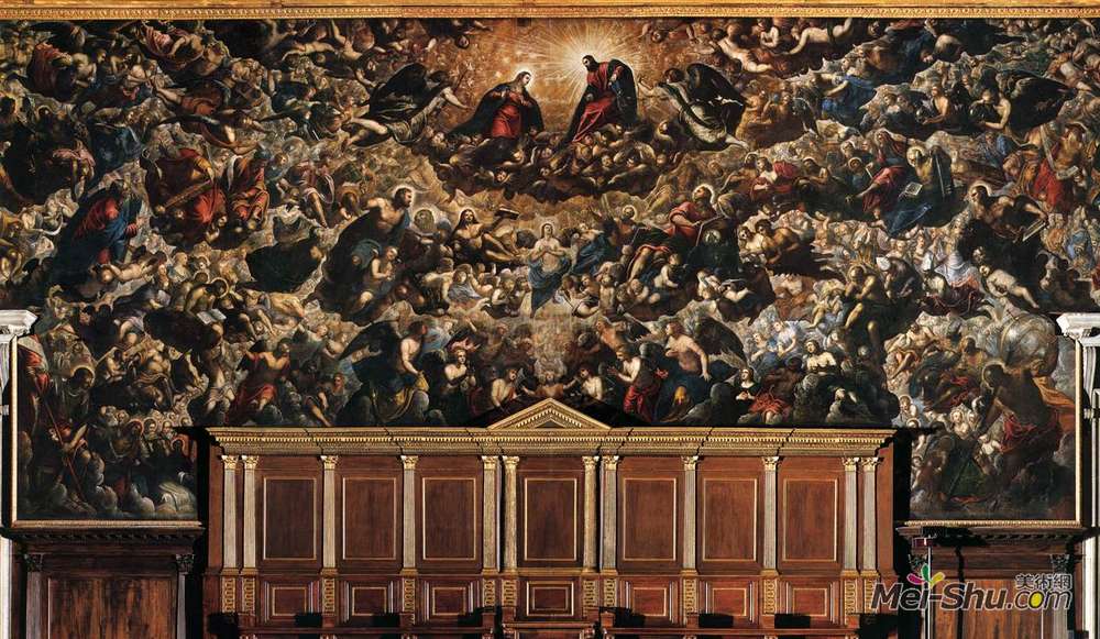 丁托莱托(Tintoretto)高清作品《天堂》