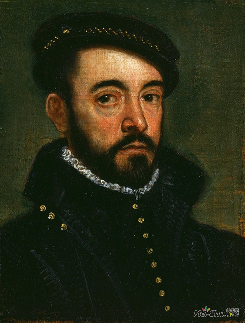 丁托莱托(Tintoretto)高清作品《男人肖像》