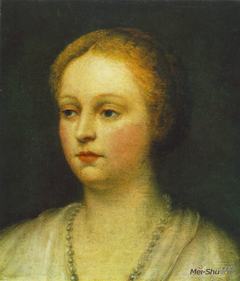 丁托莱托(Tintoretto)高清作品《女性肖像》
