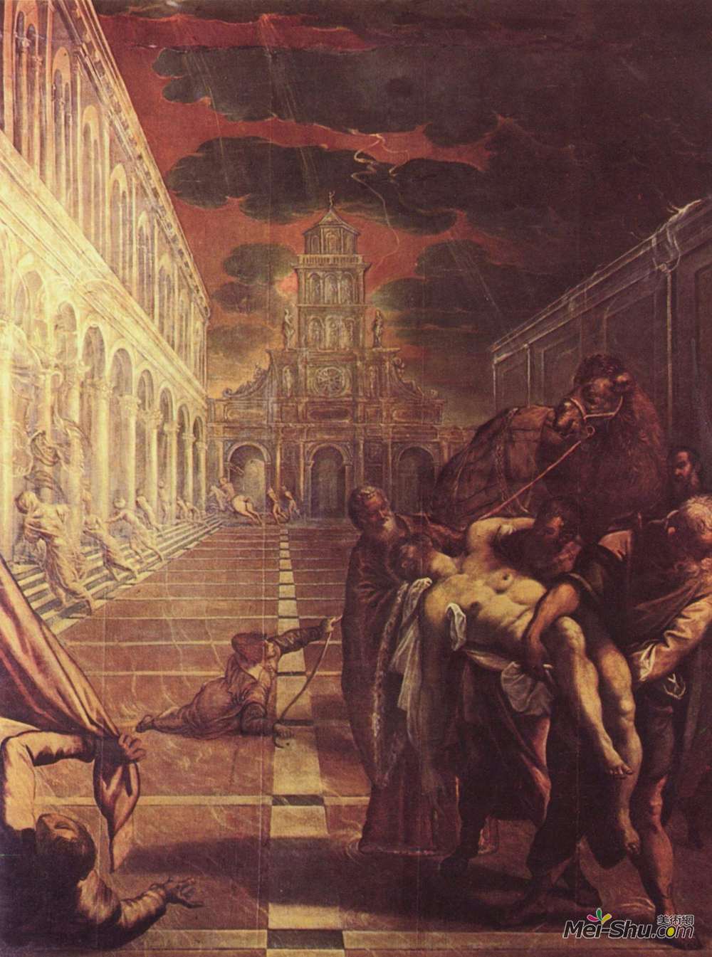 丁托莱托(Tintoretto)高清作品《恢复圣马克的尸体》
