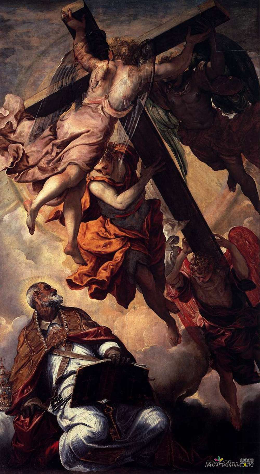 丁托莱托(Tintoretto)高清作品《圣彼得的幻象》