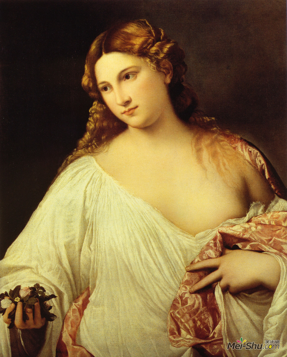 提香·韦切利奥(Titian)高清作品《植物区系》