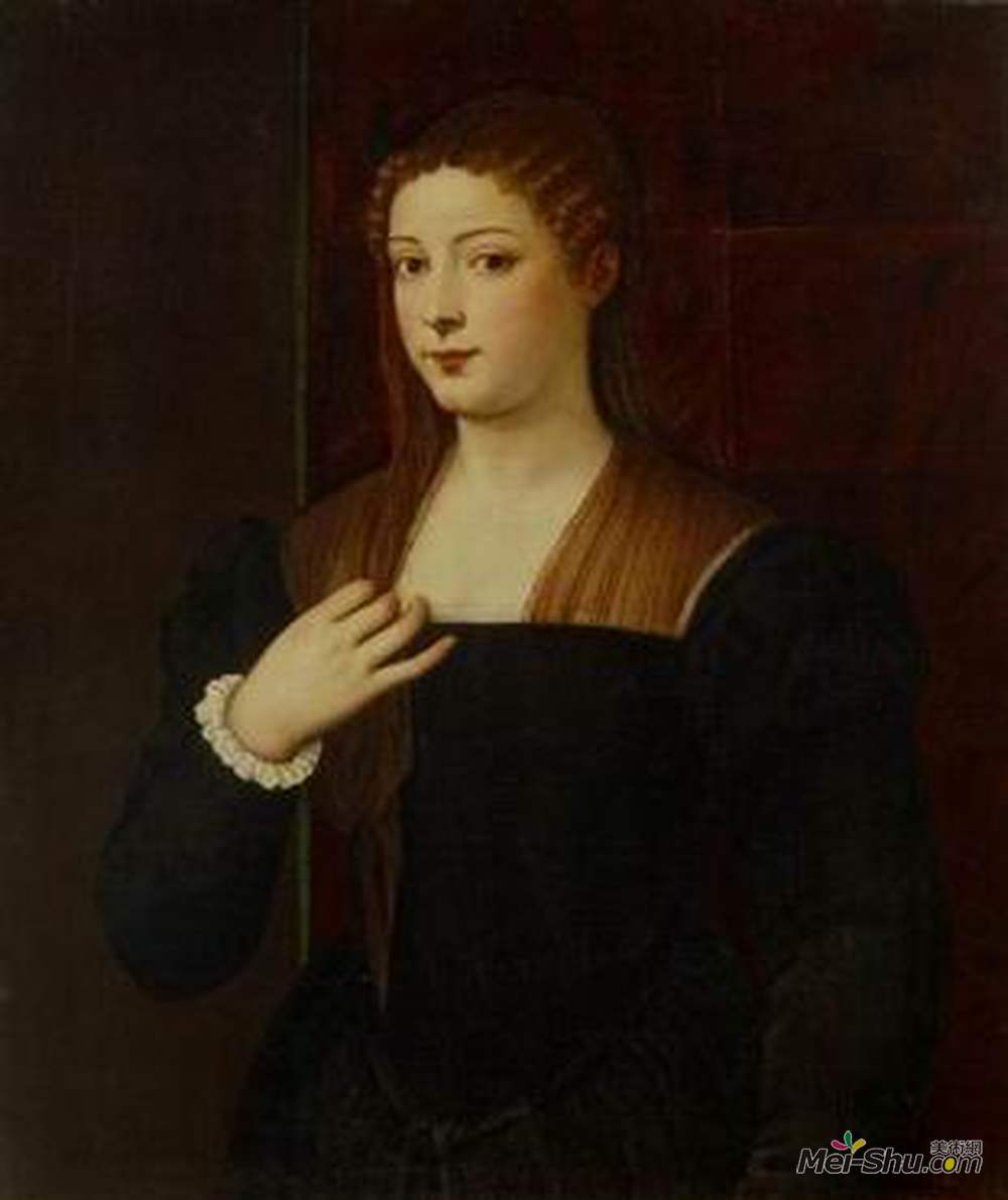 提香·韦切利奥(Titian)高清作品《朱利亚冈萨加》