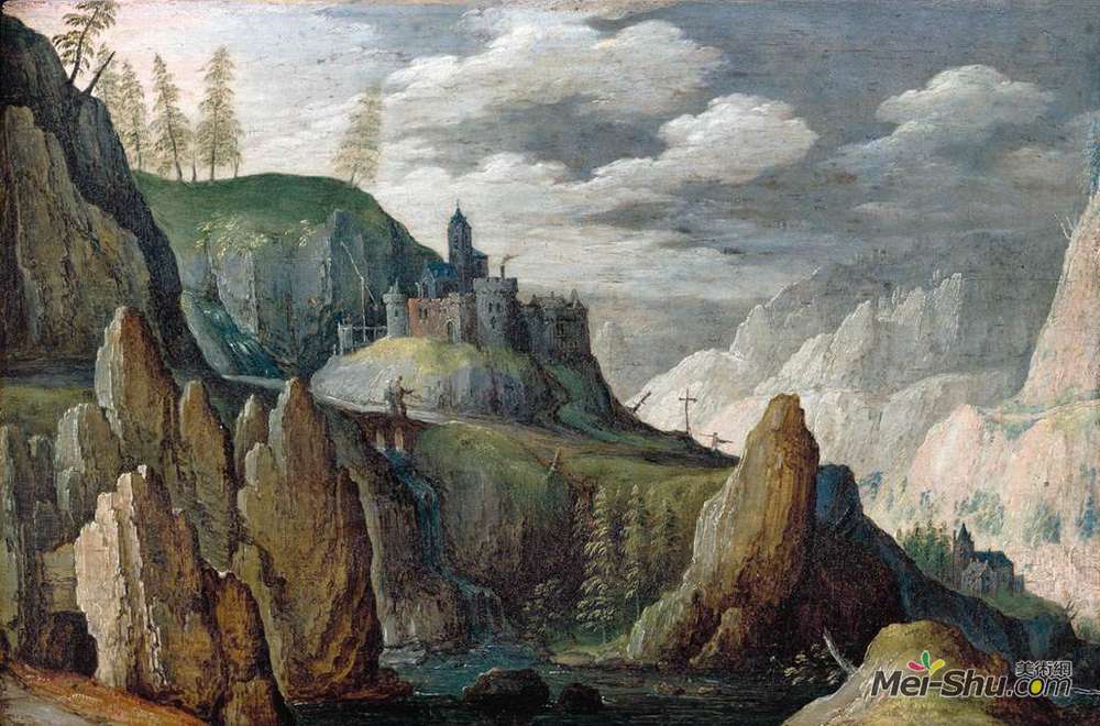 维尔哈希特(Tobias Verhaecht)高清作品《山地景观》