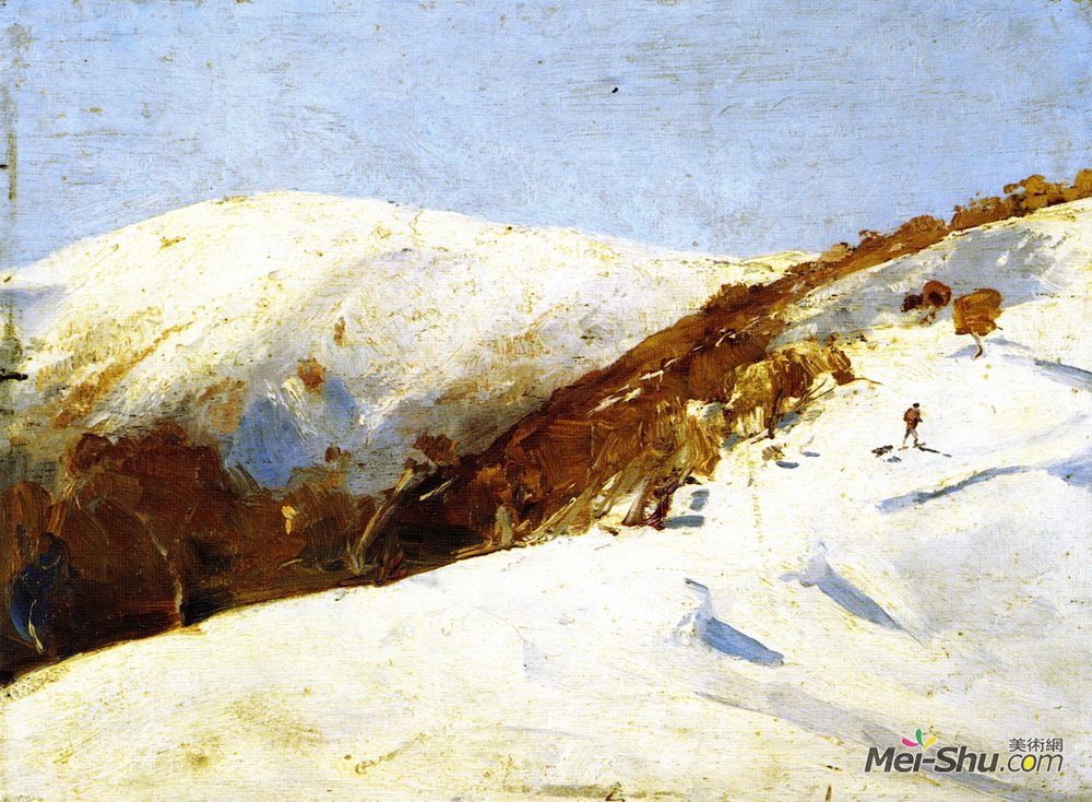 汤姆·罗伯茨(Tom Roberts)高清作品《奥米欧邮报》