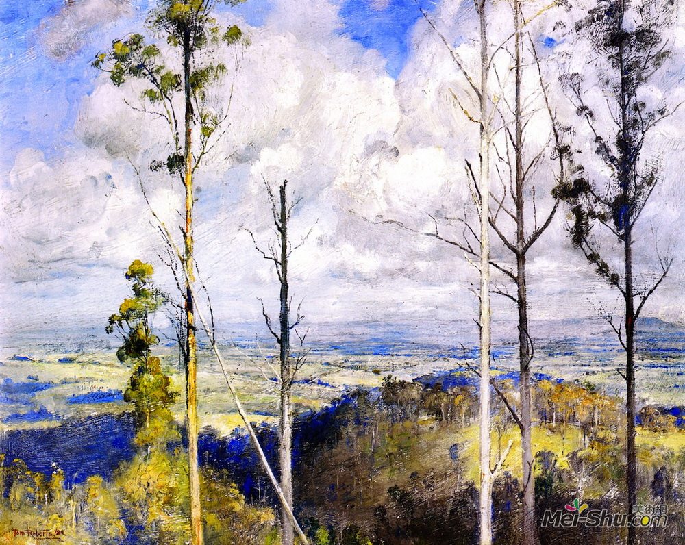 汤姆·罗伯茨(Tom Roberts)高清作品《南风》